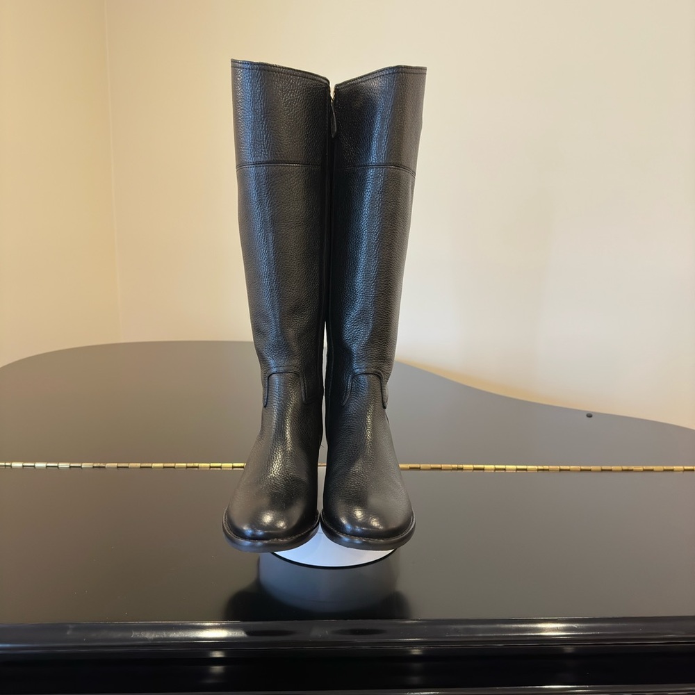 NWOT RARE luxury classic minimalist authentic Tory Burch Junction Riding Boots - Picture 7 of 17